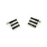 Durable Stainless Steel Classic Metal Cufflinks Corrosion Resistance thumbnail-1
