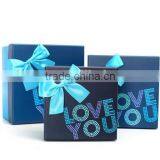 Romantic Valentine's Day Gift Box With Printed "Love You" ,Birthday Party Gift Box Manufacturer thumbnail-6