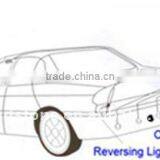 Wireless VFD Display Parking Sensor Voice Alarming With Rearview Mirror