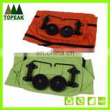 Eco-friendly 600D Oxford Fabric Foldable Trolley 2 Wheels Shopping Bag thumbnail-3