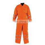 Hi-vis Reflective Working Safety Coveralls, Men`s Coverall Workwear