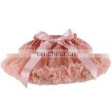 2016 Spring Style Fashion Red Rainbow Tutu Skirt With Green Ribbon thumbnail-3