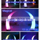 Lighting Decorative Inflatable Horn/ LED Inflatable Arch/ Shinning Inflatable Ivory thumbnail-1
