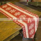 Factory Price Cotton and Linen Table Runner for Christmas Decoration thumbnail-4