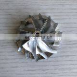 TD04HL 43.50/62.00mm 7+7 Blades High Performance Turbocharger Milling/aluminum 2618/billet Compressor Wheel thumbnail-1