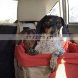 Portable Dog Car Mat Waterproof Pet Dog Car Seat Travel Pet Car Carrier Bag Seat With Safety Leash for Small Dogs Cats Puppy thumbnail-4