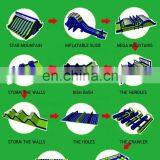 Commercial 5K Obstacle Course Inflatable Slides Obstacle Run Challenge Course Game thumbnail-3