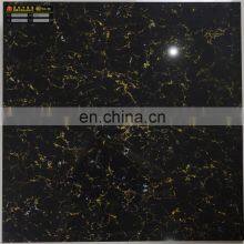 Foshan Tiles Factory Vitrified Tile Black and White Polished Porcelain Floor Tile thumbnail-2
