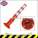 PVC High Brightness Pedestrian 75cm Security Bollard Quality Choice thumbnail-1