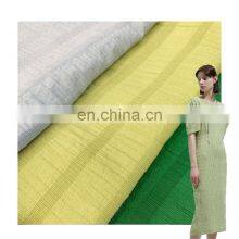 Stocklot Garment Breathable Seersucker Rayon Plain Dyed Fabric by the Yard