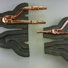 Y Joint Refnet Joint Copper Branch Pipe Fitting For Mitsubishi Heavy Industry MHI VRF Air Conditioning SF-DIS-22-1