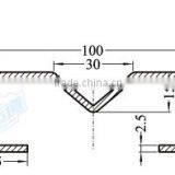 05414 Grade Aluminum Profile/Aluminum Profile for Glass/Aluminum Profile Accessory thumbnail-2