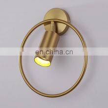 Nordic Restaurant Metal Deco Fancy Reading Light Fixture Modern Indoor LED Luxury Wall Lamps thumbnail-3