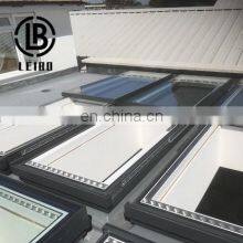 Australia Aluminium/aluminum Frame Fixed Tempered Double Glazed Glass Auto Sliding Channel/clad Windows Skylight