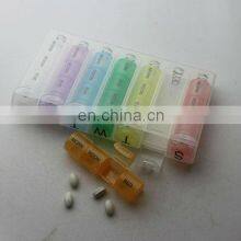 Wholesale Different Color Cute Plastic Monthly Pill Box Medicine Boxes thumbnail-3