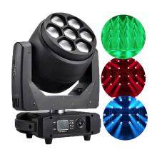High Quality 7pcs 40W RGBW DMX512 Moving Head 4 IN 1 Bee Eye Moving Head Dyeing Light For DJ Disco Stage Light thumbnail-2
