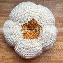 Hot Selling Daisy Pillow Crochet Pattern, Flower Throw Pillow Cute Home Decor in Vietnam thumbnail-2