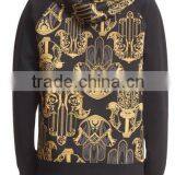 Custom Raglan Sleeve Graphic Print Neoprene Mens Hoodies thumbnail-5