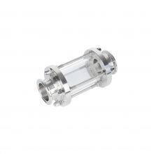 Stainless Steel Tempered Glass Tri Clamp Tubular Straight Through Sanitary Sight Glass Fittings thumbnail-2