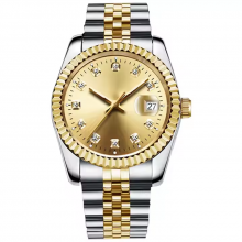 Rose Gold Elegant Ladies’ Watch With Mesh Band thumbnail-5