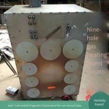12-hole Coal-fired Sweet Potato Roasting Oven, Charcoal-fired Corn Roaster, Commercial Electric Sweet Potato Roaster thumbnail-1