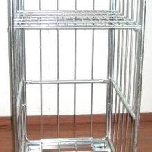 Foldable Metal Steel Roll Container Cage Trolley thumbnail-4
