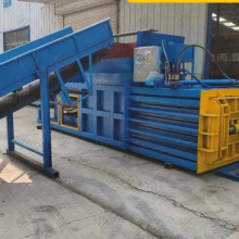 Textile Scrap Press Baling Hydraulic Cardboard Baler Machine Waste Paper Automatic Horizontal Balers thumbnail-3