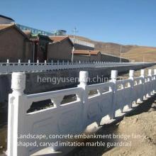 Concrete Stone Imitation Railing Molds, Manufacturers of Wood Grain Imitation River Channel Fence Molds thumbnail-5