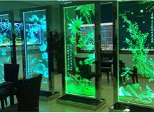 2D 3D Large-Size Glass Laser Underground Engraving Machine Glass Fence 1800W thumbnail-4