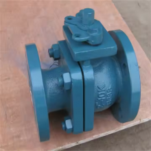 JIS/ANSI/GB CF8m/CF8/Wcb JIS 10K Class150lb Fließende Flansch-Kugelhahn thumbnail-1
