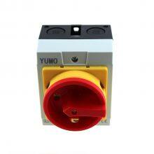 YUMO GLD12-20A Manual Changeover Switch Outdoor Use IP65 Waterproof 20A Rating thumbnail-2