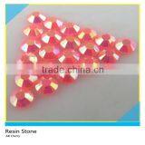 Flat Back Resin Beads AB Champagne Round Ss6 2mm 1000 Gross Package thumbnail-2