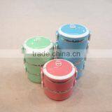 2016 New Insulated Lunch Box, 4 Layer Stainless Steel Food Carrier thumbnail-2