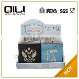 6oz Leather Wrapped Stainless Steel Liquor Best Christmas Cool Gifts Hip Flask