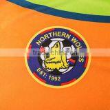 Wholesale v Neck Printing Sponge Patch Sewing on Elbow Soccer Jersey Goalkeeper Shirt thumbnail-4