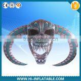 Newest Halloween Skull Inflatable, Inflatable Halloween Product/Holloween Inflatable Skull thumbnail-1