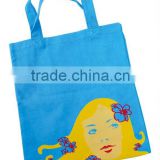 canvas shopping bag/cheap shopping bag with print