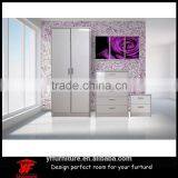 Popular Modern Wardrobe Designs 2016 Bedroom Furniture Set Supplier's Choice thumbnail-1