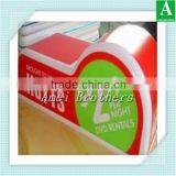 Red Acrylic Vacuum Formed Plastic LED Light Box thumbnail-1