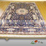 Handmade Persian Silk Rugs For Home Decor, Pray, Hotel thumbnail-1