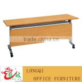 Economy Steel Flipper Table with Wood Grain Finish