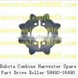 Drive Roller 5H492-16490 kubota DC60 harvester parts