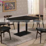 Restuarant Cheap Wooden Dining Tables and 6 Chairs Set thumbnail-5