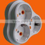 European Style 2 Round Pin AC Power Adaptor With Earth (P8035) thumbnail-2