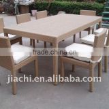 bamboo and rattan furniture outdoor dining table(JT-6003)