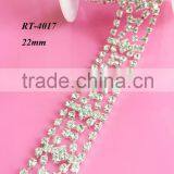 Wholesale Rhinestone Trim for Bridal Sash Wedding Sash Wedding Belt (RT-4017) thumbnail-1