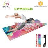 IHoney Natural Tree Rubber Yoga Mat Heat Sublimation Digital Printed thumbnail-1