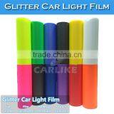CARLIKE Glitter Pink Headlight Self Adhesive Vinyl Film For Car thumbnail-6