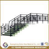 GOLON Top Quality Customized Outdoor Wrought Iron Stair Railing thumbnail-6