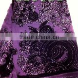 high quality fashion african velvet lace